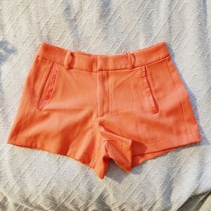 *LAST CHANCE* SOPHIE RUE No. M Orange Polyester/Spandex Shorts